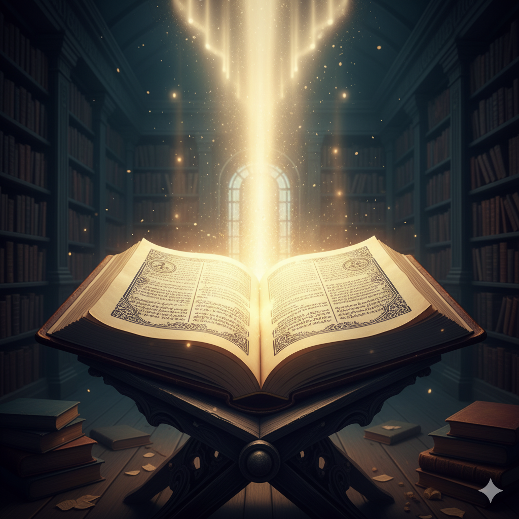 Gentle question under a soft lamp